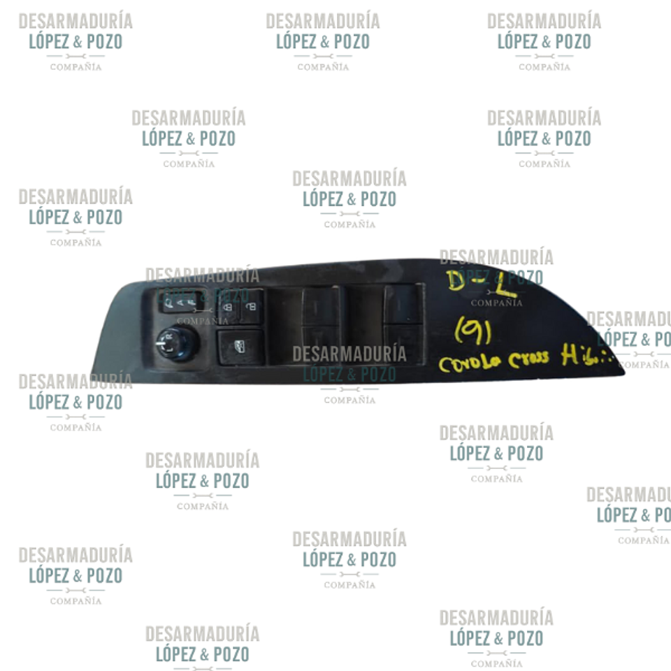 BOTONERAS CHOFER TOYOTA COROLLA SCROSS 2022 1