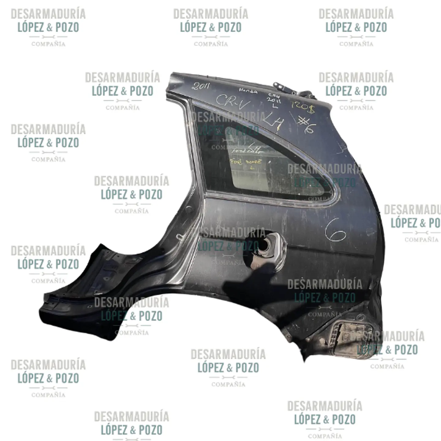 COSTADO TRASERO IZQUIERDO LH HONDA CRV AÑO 2011 1