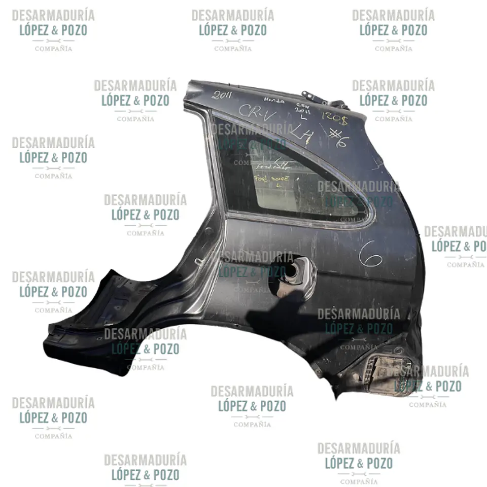 COSTADO TRASERO IZQUIERDO LH HONDA CRV AÑO 2011 1