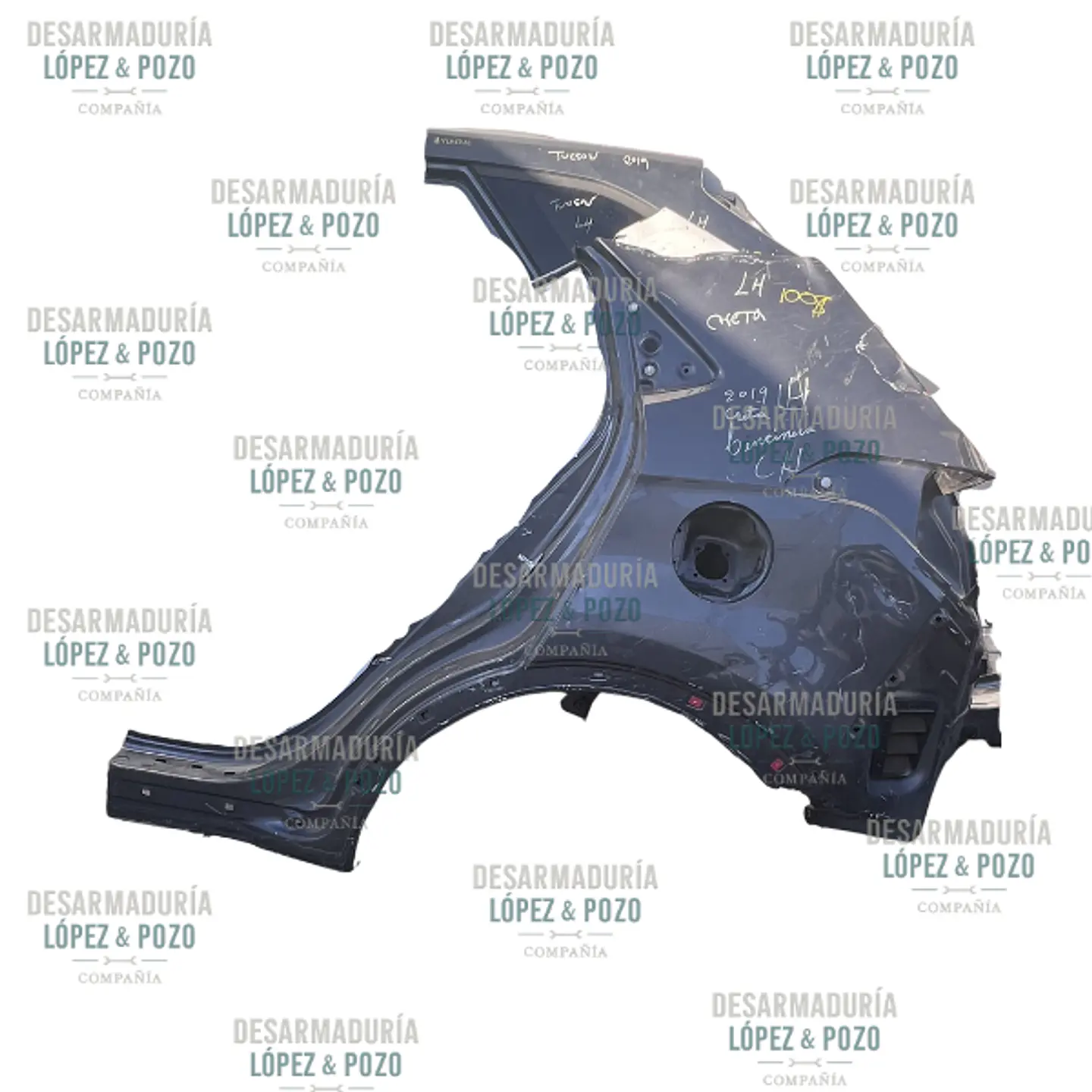 COSTADO TRASERO IZQUIERDO LH HYUNDAI CRETA AÑO 2019 1