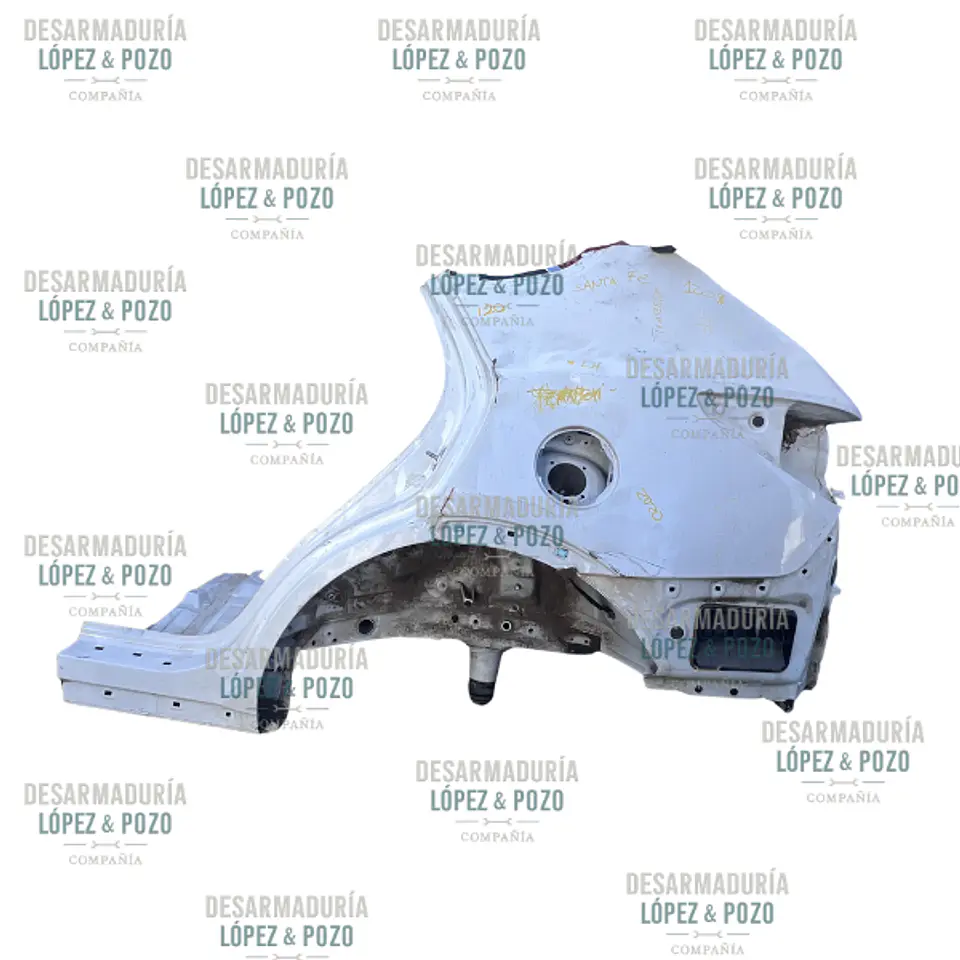 COSTADO TRASERO IZQUIERDO LH HYUNDAI SANTA FE AÑO 2013 1