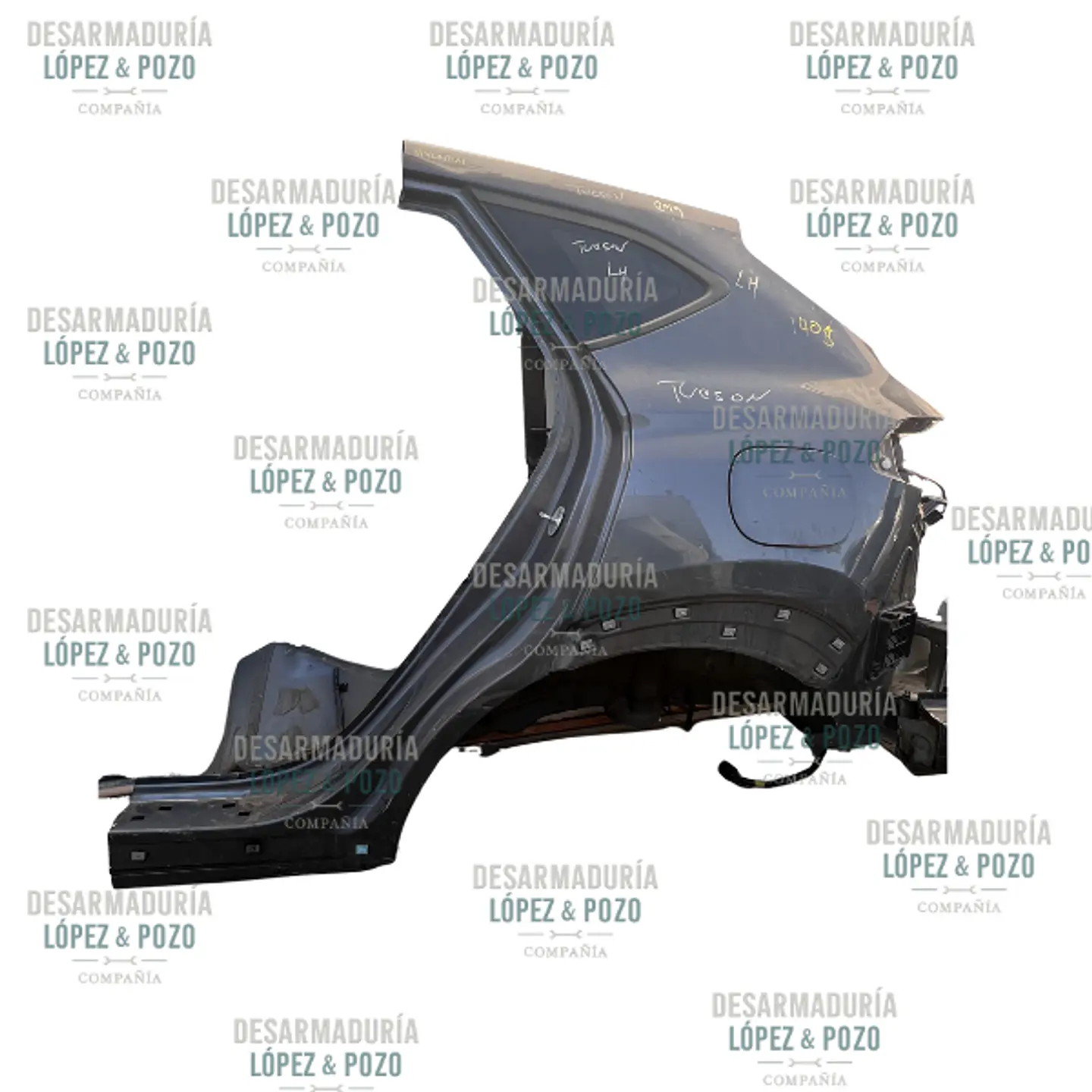 COSTADO TRASERO IZQUIERDO LH HYUNDAI TUCSON AÑO 2019 1