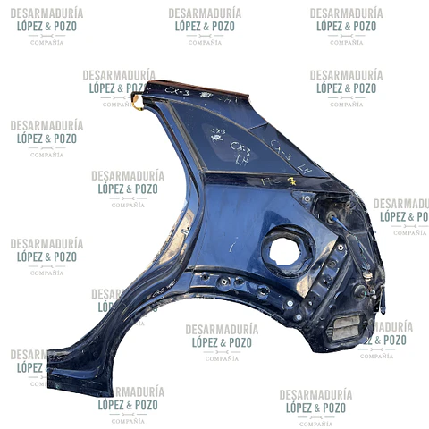 COSTADO TRASERO IZQUIERDO LH MAZDA CX3 AÑO 2020