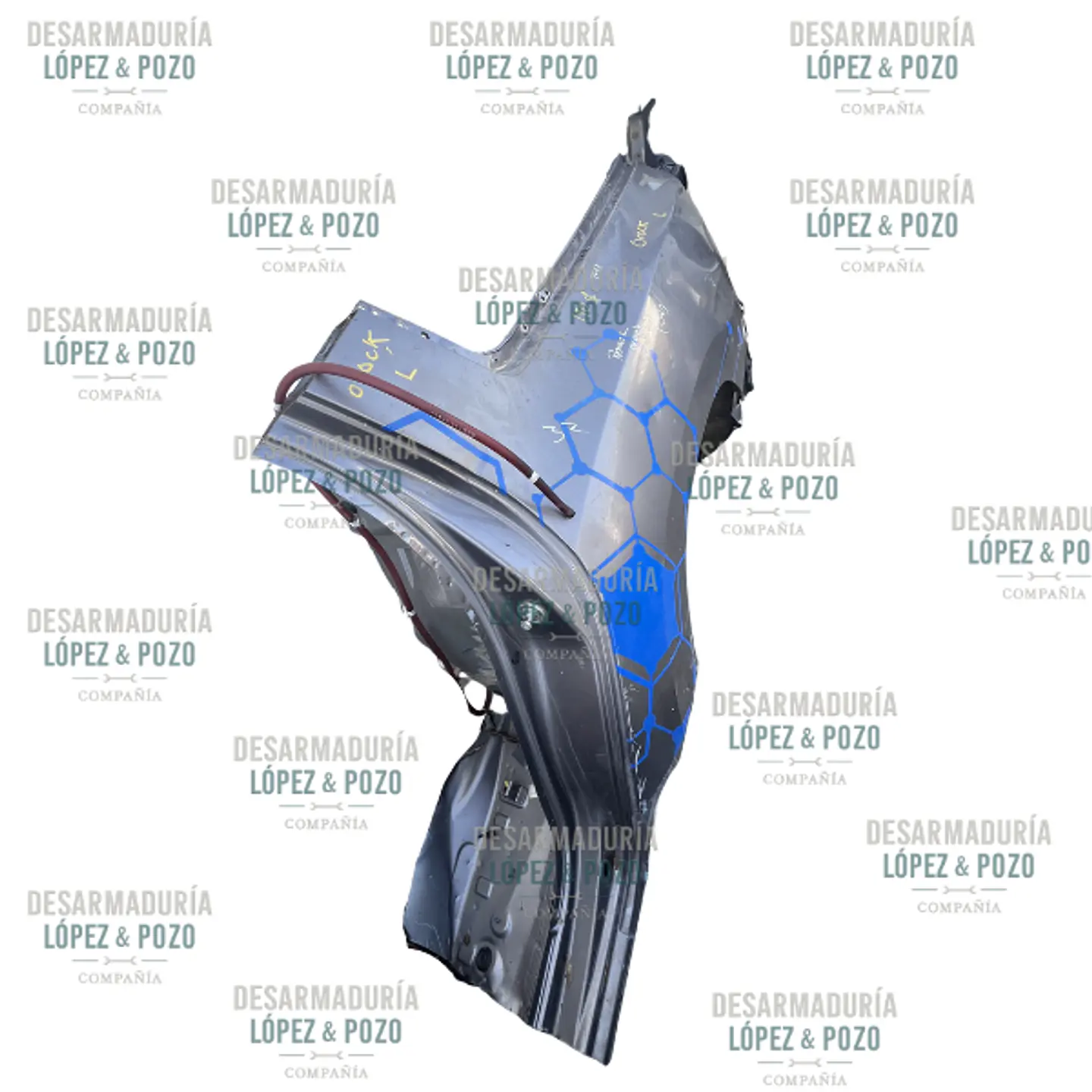 COSTADO TRASERO IZQUIERDO LH RENAULT OROCH 2022 2