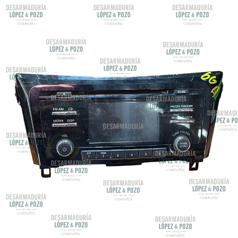 RADIO NISSAN QASQHAI J11 1