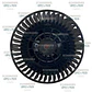 VENTILADOR DE CALEFACCION FORD ESCAPE 2018 - Miniatura 1