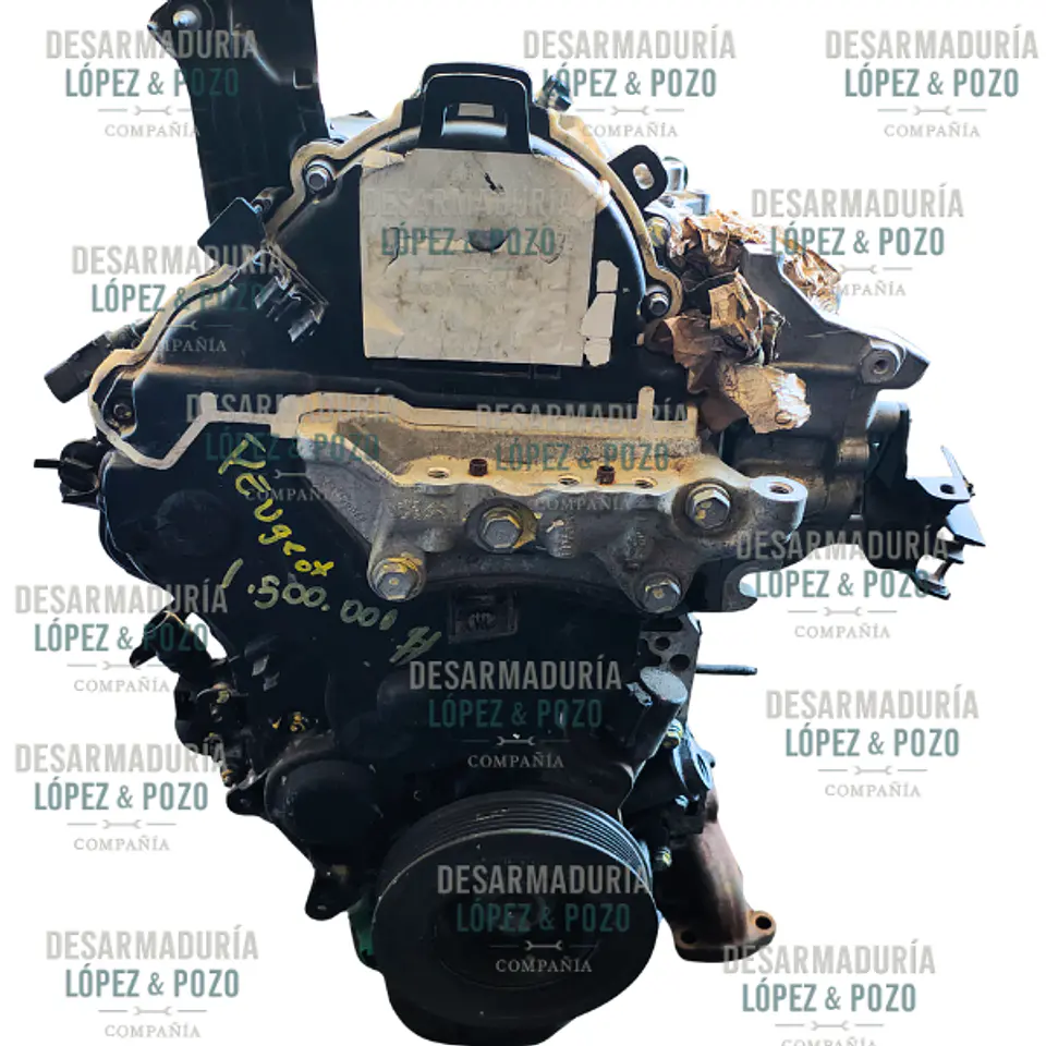Motor Peugeot 2008 Año 2020. 1.5 1