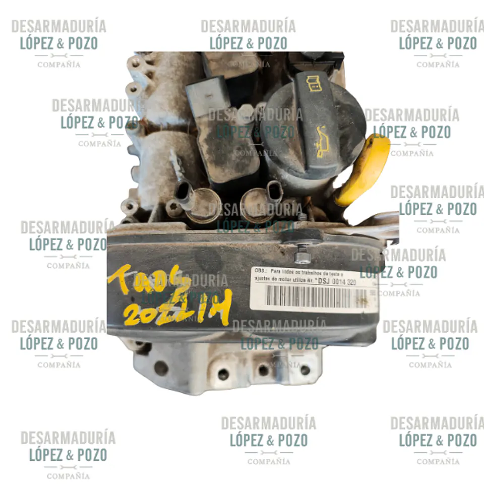 Motor Volkswagen Taos  1.4 . Año 2020 - 2022, 1
