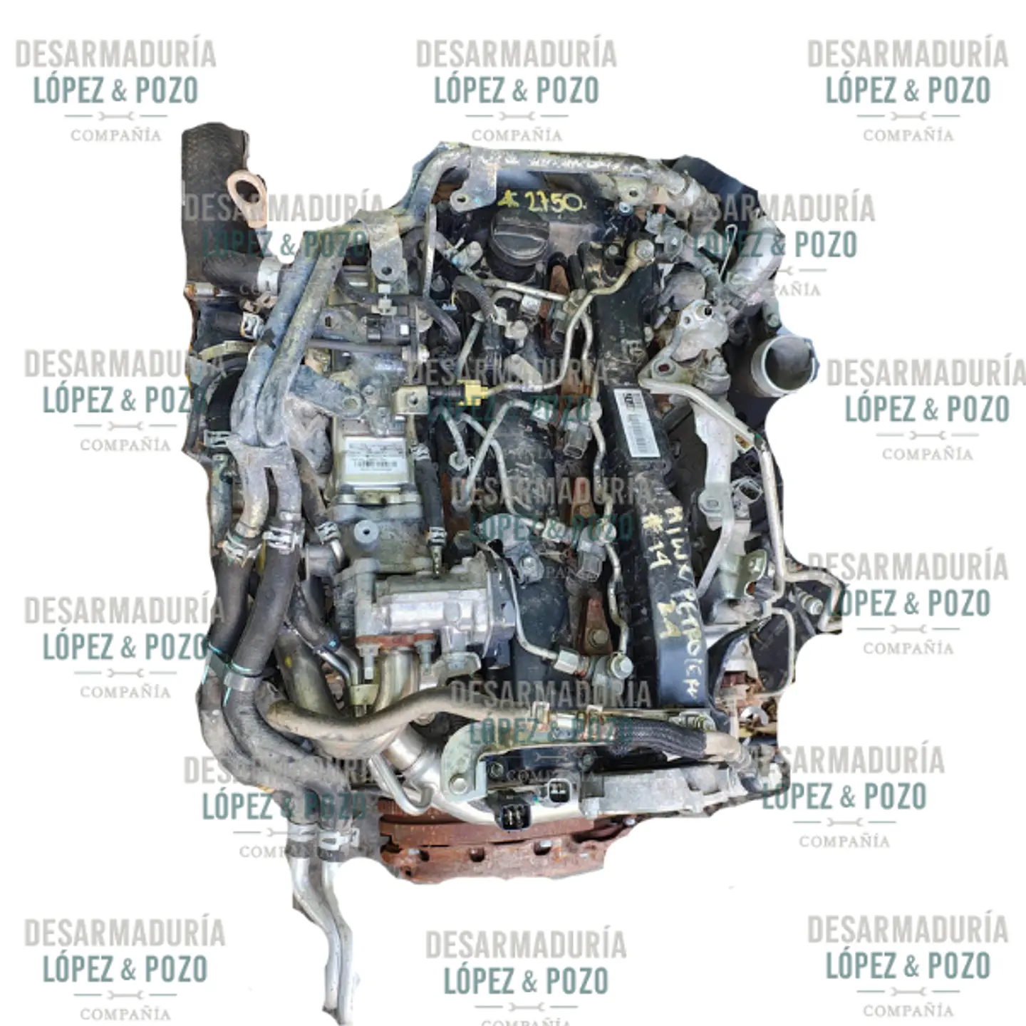 Motor Toyota Hilux 2.4 Diesel 4x2 Año 2017 1