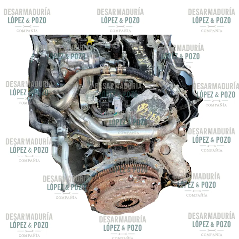 Motor Toyota Hilux 2.4 Diesel 4x2 Año 2017 2
