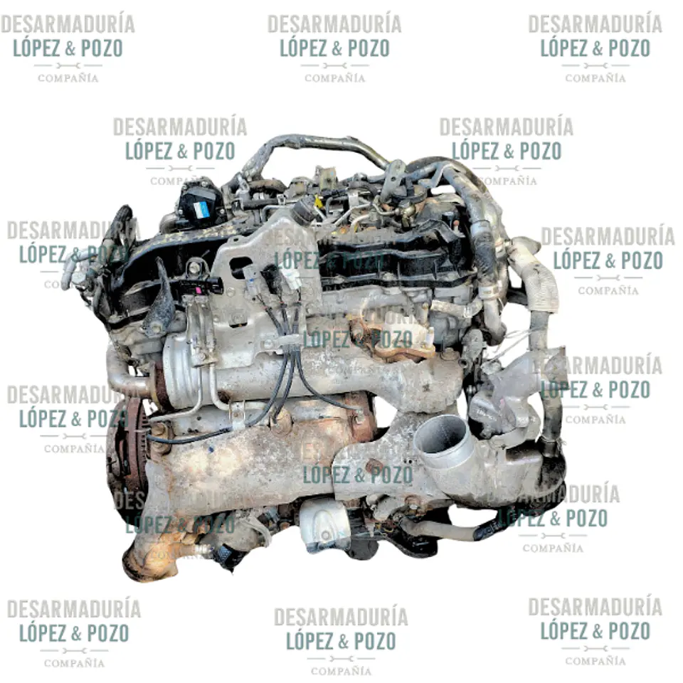 Motor Toyota Hilux 2.4 Diesel 4x2 Año 2017 3