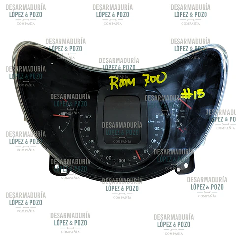 SINOPTICO MANUAL DODGE RAM 700 AÑO 2020