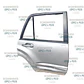 PUERTA TRASERA 4RUNNER 2004 - 2010 - Miniatura 1