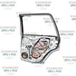 PUERTA TRASERA 4RUNNER 2004 - 2010 - Miniatura 2
