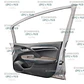 PUERTA DELANTERA DERECHA HONDA WRV EX 4X2.  AÑO 2024  - Miniatura 2