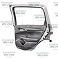 PUERTA TRASERA DERECHA HONDA WRV EX 4X2.  AÑO 2024  - Miniatura 2