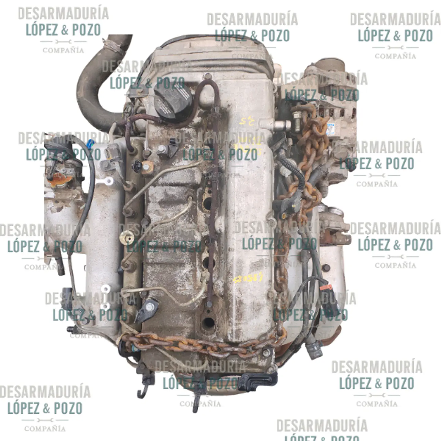 MOTOR KIA SORENTO DIESEL 2.5 4X4 .AT. AÑO 2007 1