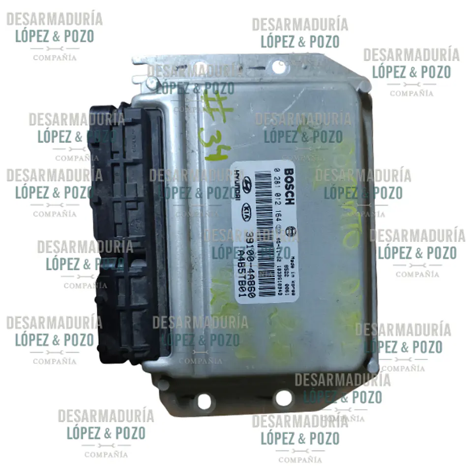 ECU DE MOTOR KIA SORENTO DIESEL 2.5 4X4X AÑO 2007 1
