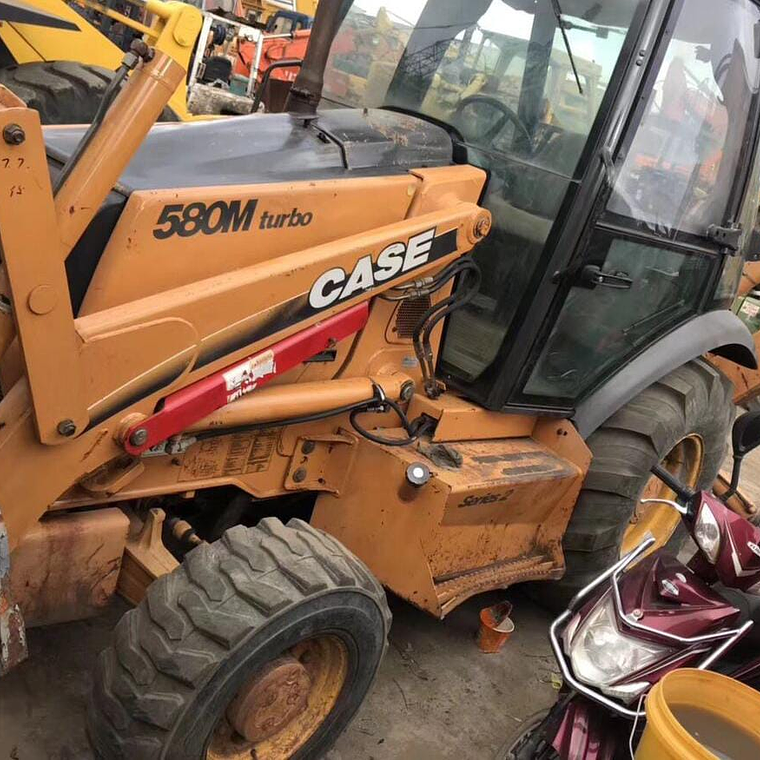 Vidrios Retroexcavadora Case 580M 5