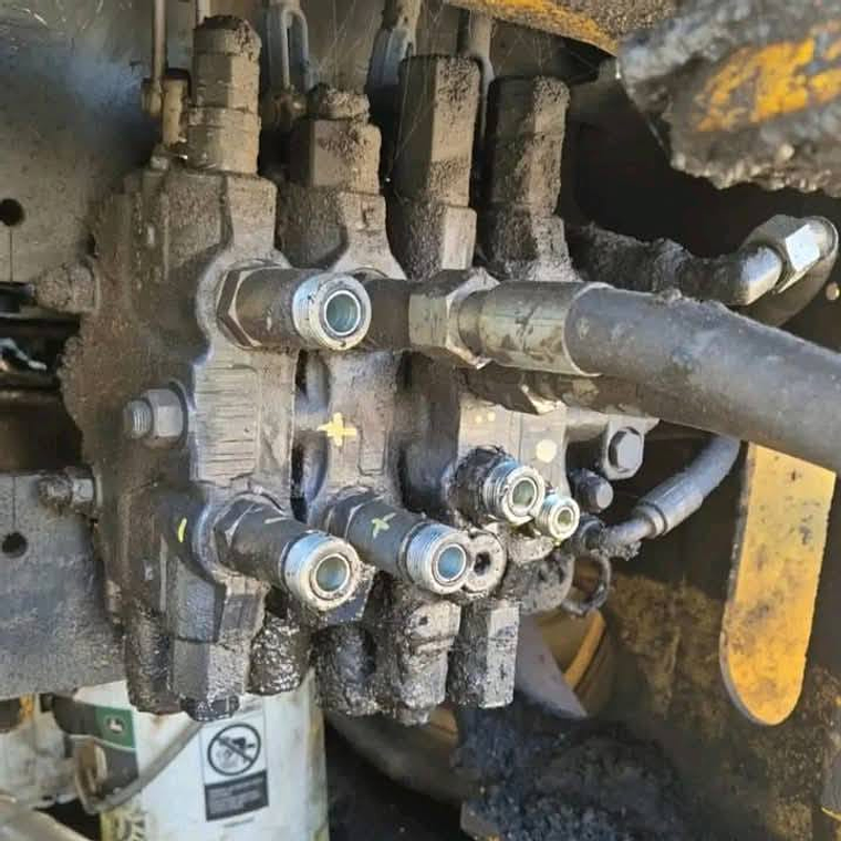 Eje Palier Delantero Completo Original Retroexcavadora Jhon Deere  2