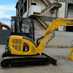 Cubo Reductor Miniexcavadora Komatsu PC55 En Desarme Con Sus Repuestos Originales Con Su Garantía.