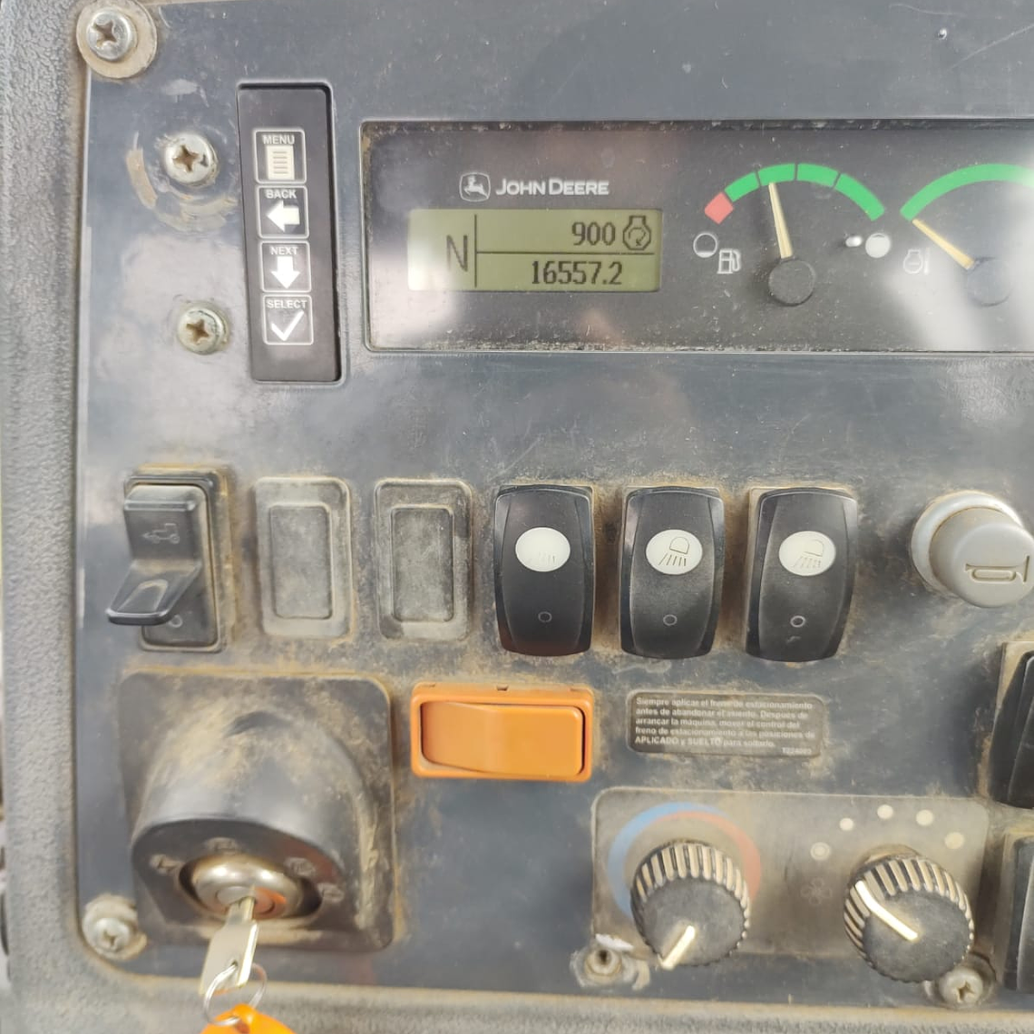 Pantalla Retroexcavadora Jhon Deere 310K 4x4 (2013) 1