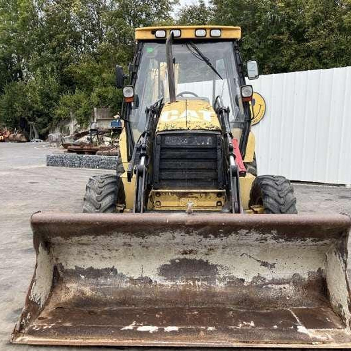 Techo Retroexcavadora Caterpillar 428C (1998) 5