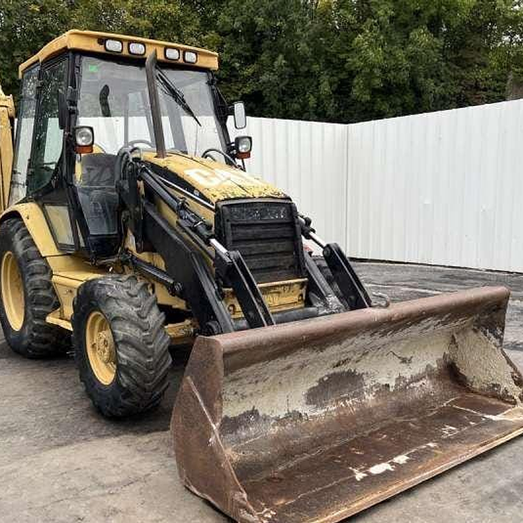 Techo Retroexcavadora Caterpillar 428C (1998) 7