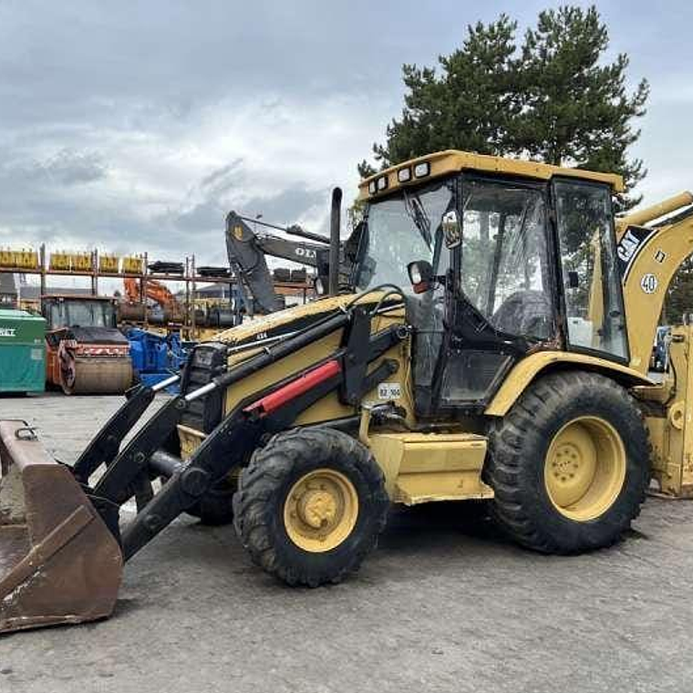 Techo Retroexcavadora Caterpillar 428C (1998) 8