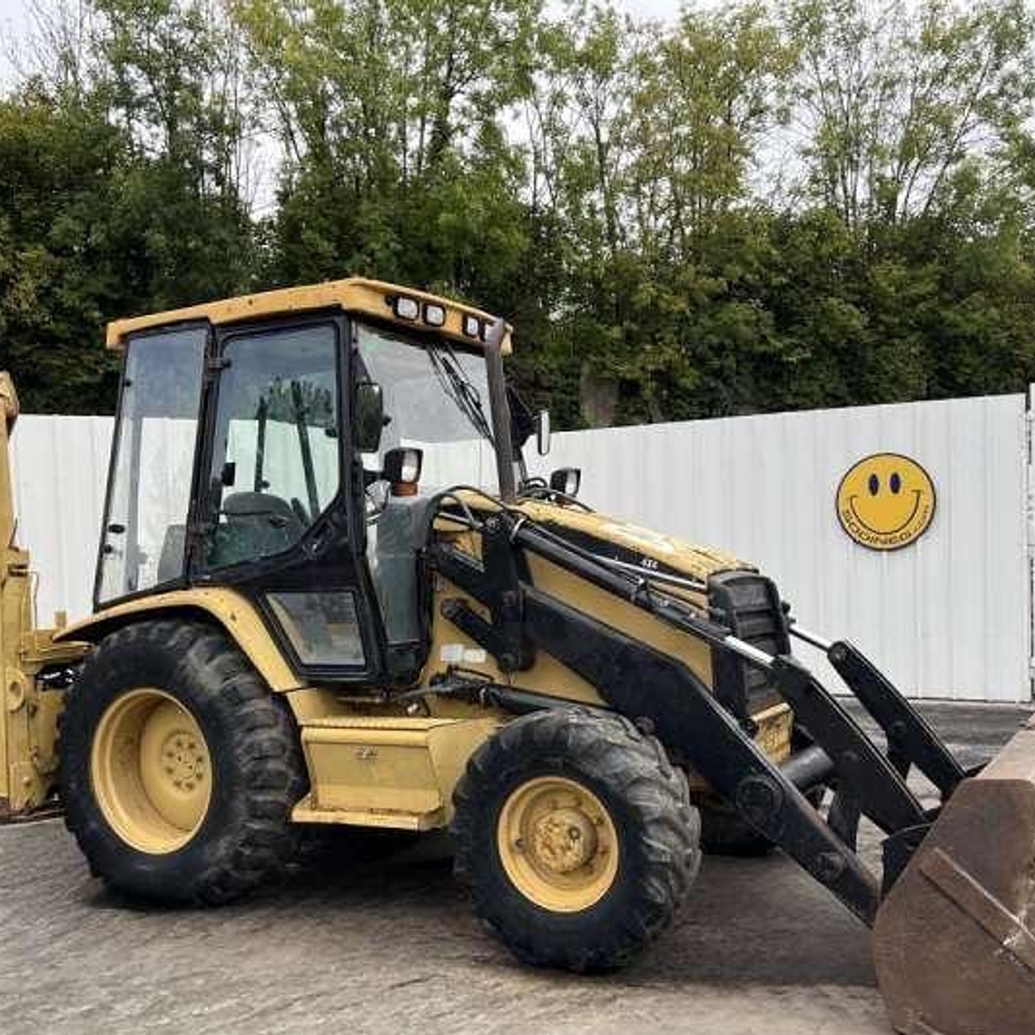 Techo Retroexcavadora Caterpillar 428C (1998) 10