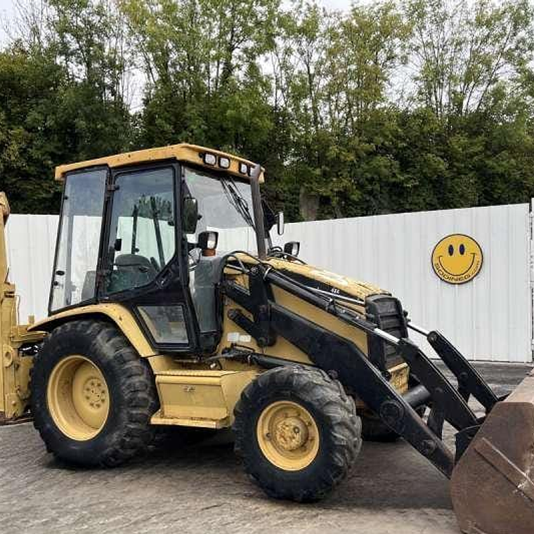 Techo Retroexcavadora Caterpillar 428C (1998) 10