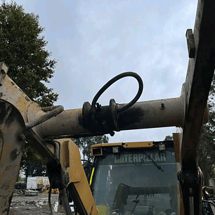 Vidrio Inferior Retroexcavadora Caterpillar 416E