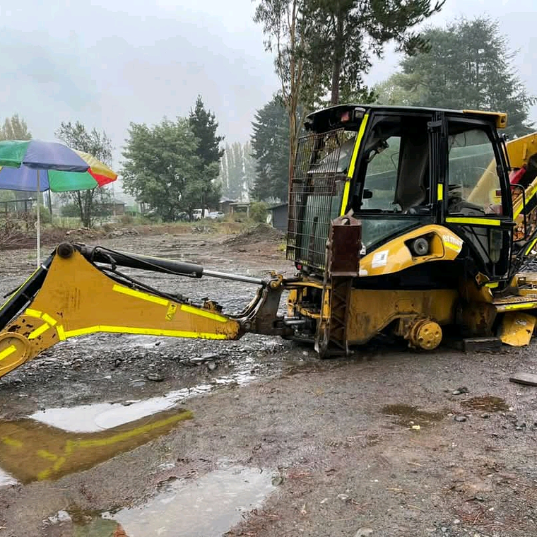 Vidrio Inferior Retroexcavadora Caterpillar 416E 4