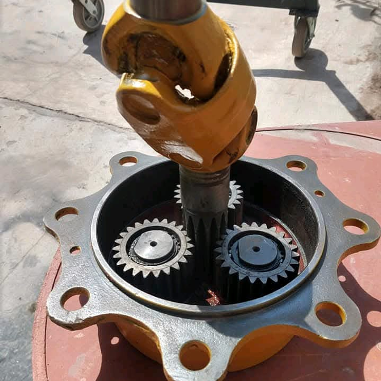 Eje Corto Retroexcavadora Case 580M 4