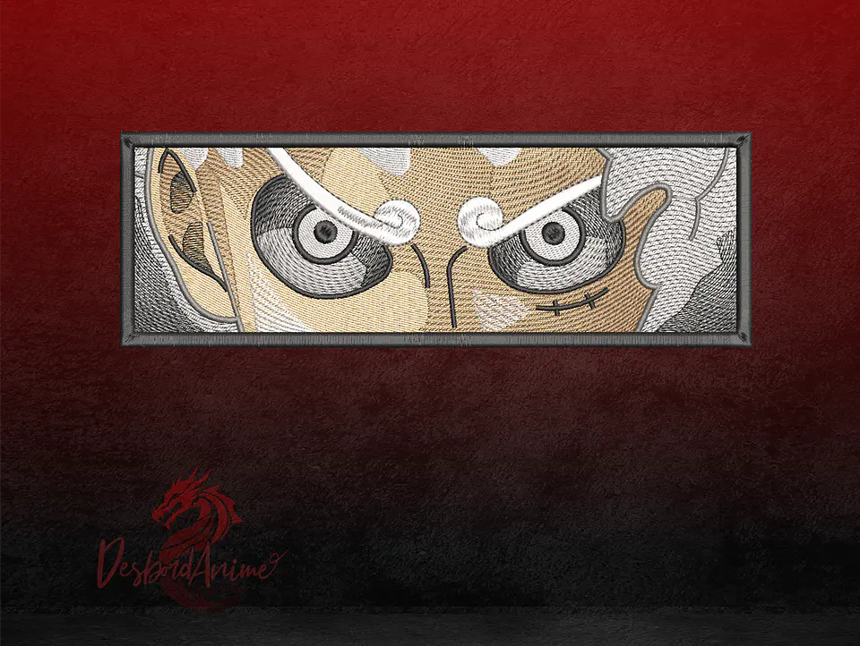 Luffy Gear 5 ojos - Poleron anime 7