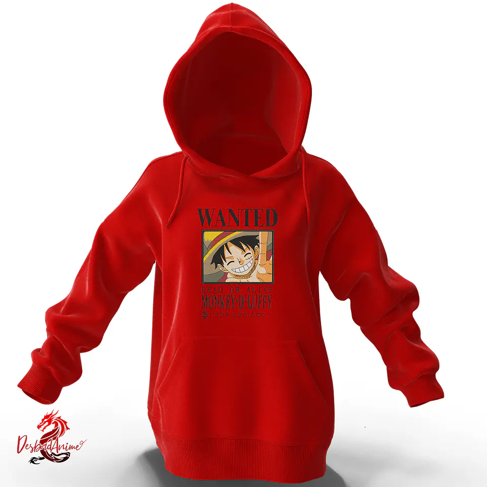  Monkey D. Luffy - One Piece - Poleron anime 4