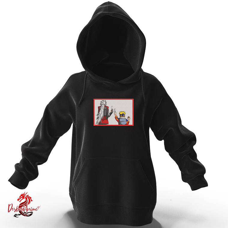 Jiraiya y Naruto - Poleron anime 1