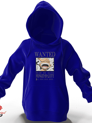 Se busca Luffy 3.0 - Poleron anime 