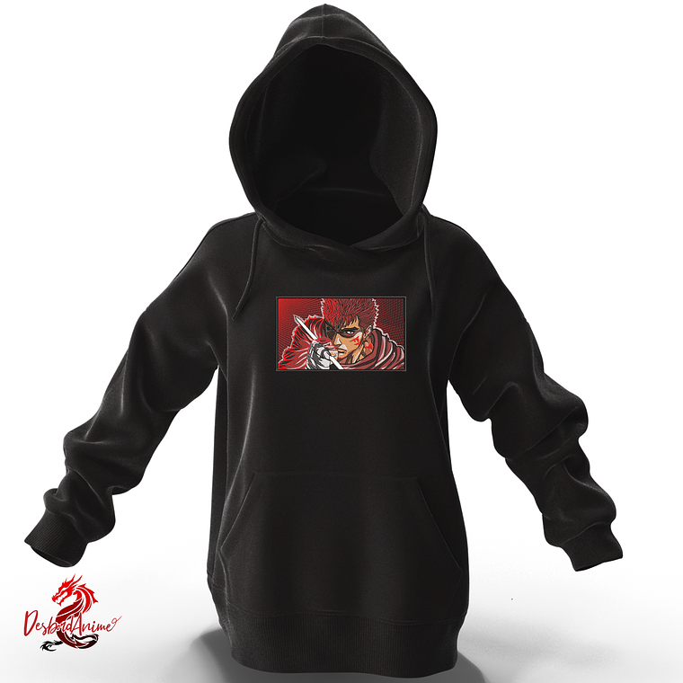 Guts - Berserk - Poleron anime 3