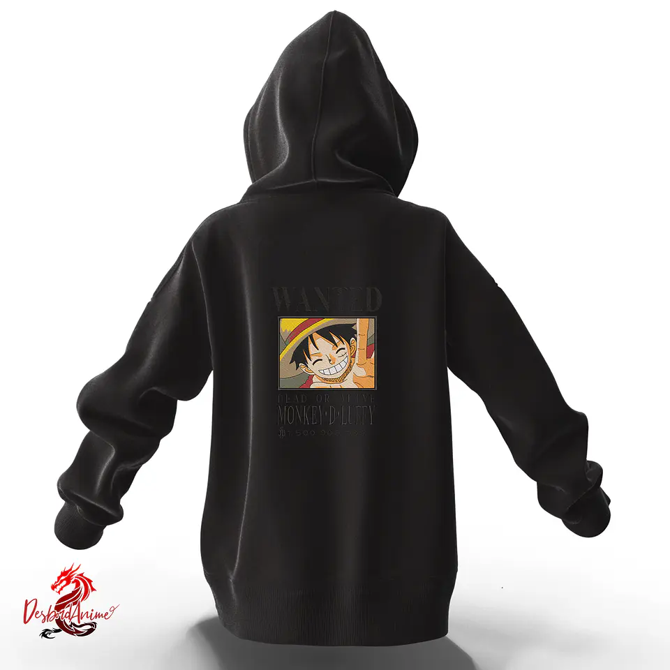  Monkey D. Luffy - One Piece - Poleron anime 8