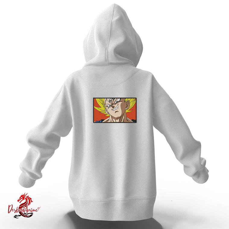 Majin Vegeta - Poleron anime  7