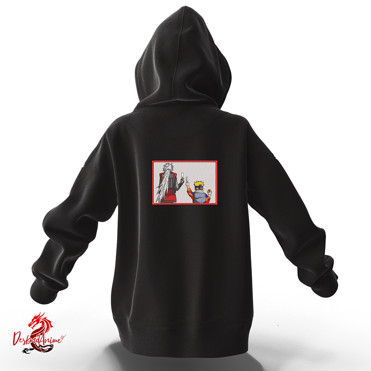 Jiraiya y Naruto - Poleron anime 8