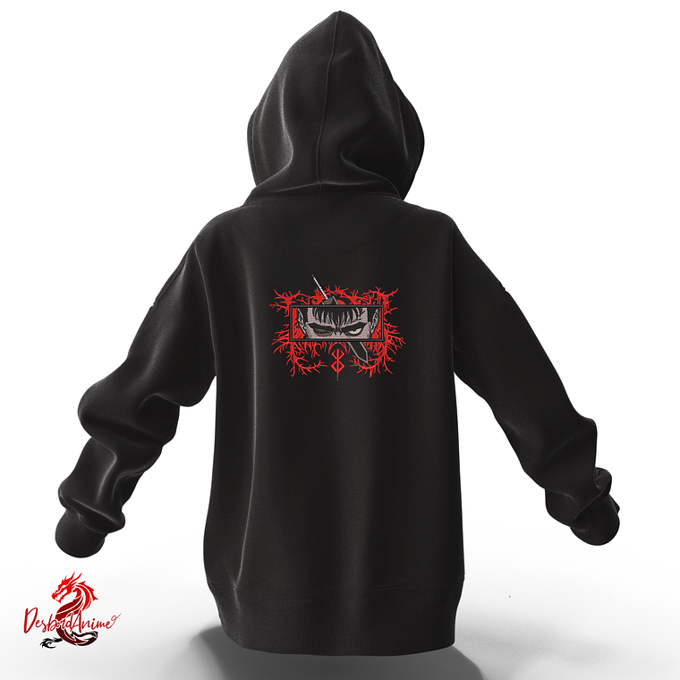 Guts - Berserk - Poleron anime 8