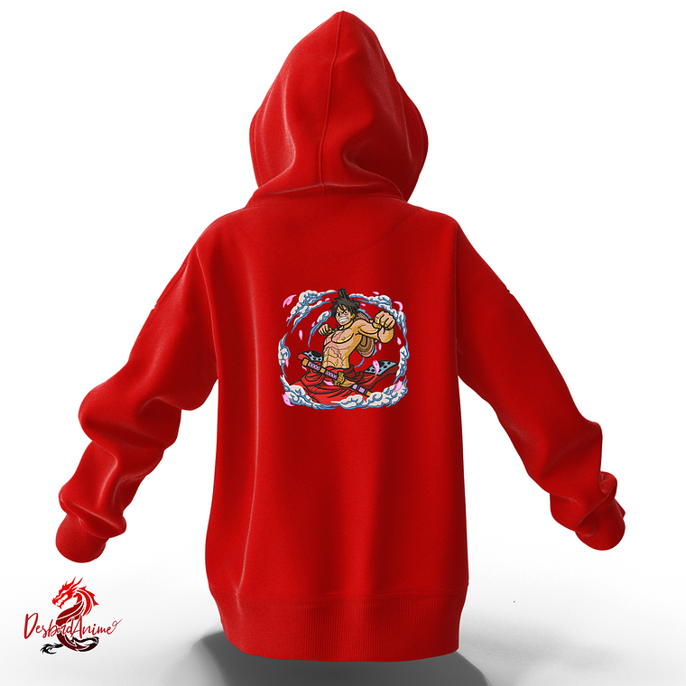  Monkey D. Luffy - One Piece - Poleron anime 9