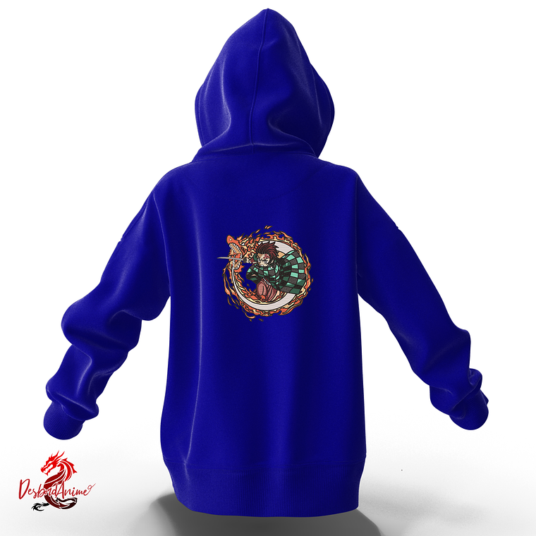 Tanjiro Kamado - Poleron anime 6