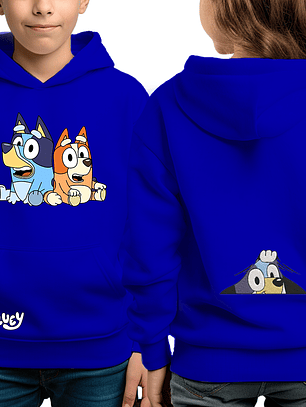 Bluey y Bingo - poleron infantil