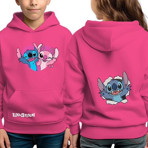 Poleron Infantil - Stitch y angel