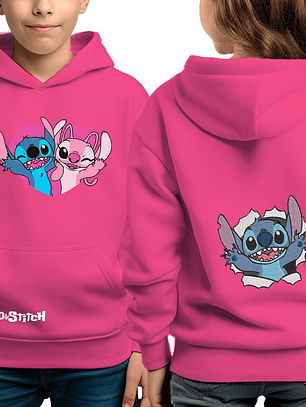 Poleron Infantil - Stitch y angel