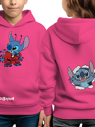 Poleron infantil - Stitch malvado 