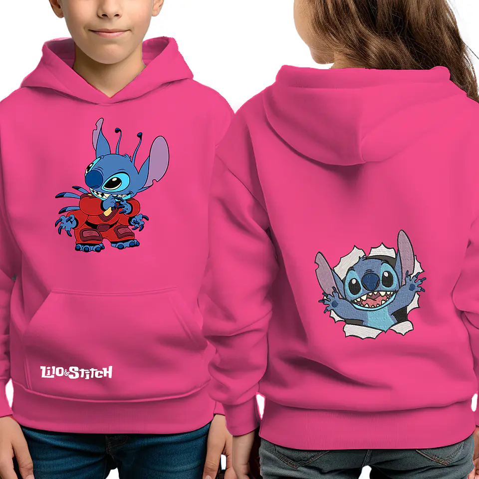 Poleron infantil - Stitch malvado  1